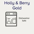 thumbnail image 3 of Noritake Holly and Berry Gold Medium Oval Serving Platter, 3 of 3