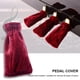 thumbnail image 2 of 3 fundas protectoras para pedales de piano Pleuche, accesorios para instrumentos musicales (rojas), 2 of 9