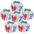 thumbnail image 1 of BRIGHTFUFU Juego de dados sólidos para fiesta, accesorios para juego de dados, pescado, camarón, cangrejo, pollito, 6 uds., 1 of 8