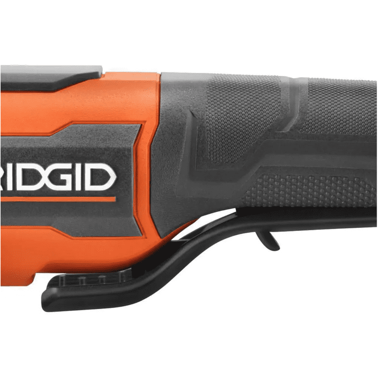 RIDGID 18V Brushless Cordless 4-1/2 in. Paddle Switch Angle Grinder (Tool  Only)