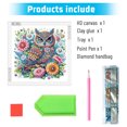 thumbnail image 4 of 5D DIY Kit Con Forma Especial Parcial Búho 40x40cm, 4 of 9