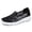 Black, variant on Summer New Arrival Fashionable Openwork Breathable Casual Shoes Mesh Lace-Up Sneakers Unisex Solid Color Lightweight Soft-Sole Trendy Skate Shoes,Black,36