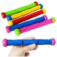 thumbnail image 1 of Juguete de buceo de verano para niños, piscina, juguete acuático, esnórquel, torpedo, palo de buceo, juego combinado de gemas, 1 of 6