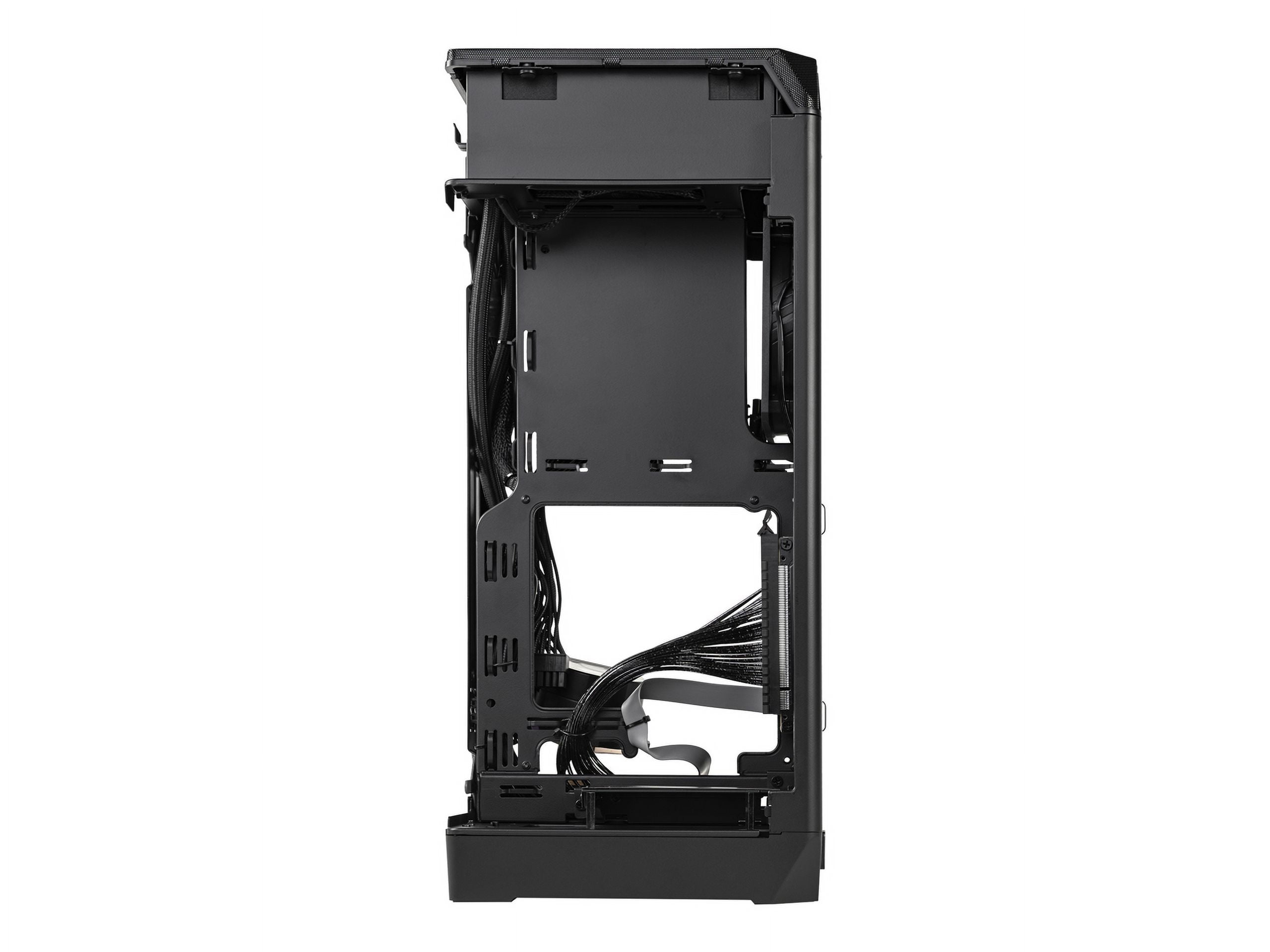 Cooler Master NCORE 100 MAX ITX SFF Tower Case, Custom 120mm AIO, 850W SFX Gold ATX3.0 PSU, 4 Slot GPU, Vertical Mount GPU, PCIe 4.0 Riser, Anodized Aluminum, USB Type C (NR100-MNNN85-SL0)