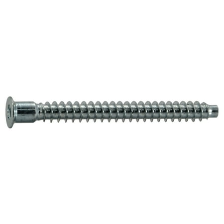 

7mm x 70mm Zinc Plated Steel Hex Flat Head Connector Screws (10 pcs.)