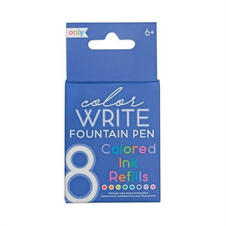 UPC: 0810078031772 | Color Write Fountain Pens Ink Refills – Set of 8 (Other)