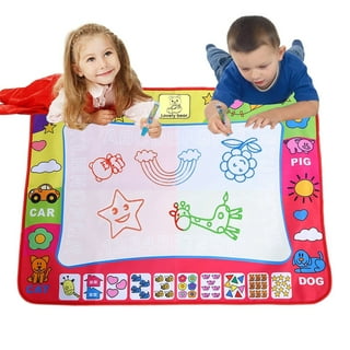  Water Painting Mat for Toddlers - Room Pattern Aqua Painting  Mat, Luminous Doodle Mats for Children, Watermark Writing Board, Toy for  Children, Toddlers from 3 Years ( Color : Roaming Space 