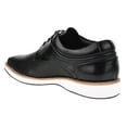 thumbnail image 3 of LIBERTYZENO Mens Leather Smart Oxford Casual Shoe, Black, 3 of 7