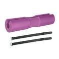 thumbnail image 2 of Almohadilla para barra de pesas, almohadilla para sentadillas, almohadilla para barra de levantamiento de pesas para entrenamiento de gimnasio de levantamiento de pesas Violeta, 2 of 9
