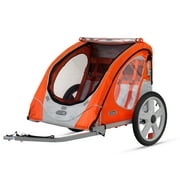 InStep Robin foldable bike trailer, 2 passengers, orange