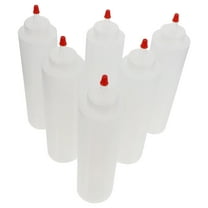 WHAMVOX Condiment Squeeze Containers with Good Sealed Performance for Sauce Storage Made of PE Assorted Color