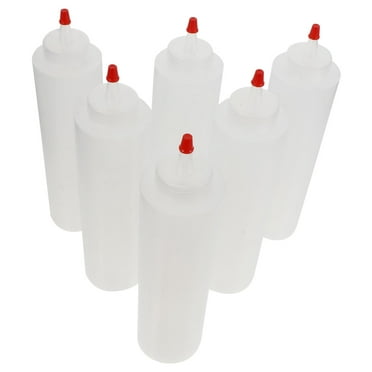 WHAMVOX Condiment Squeeze Containers with Good Sealed Performance for Sauce Storage Made of PE Assorted Color