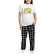 thumbnail image 5 of CafePress - Hangin With My Peeps Pajamas - Women's Short Sleeve Print T-Shirt and Pants Light Cotton Pajama Set, 5 of 7