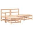 thumbnail image 4 of vidaXL Patio Lounge Set with Cushions Outdoor Furniture 4 Piece Solid Wood, 4 of 20