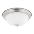 thumbnail image 1 of Capital Lighting 214721BN Flush Mount Ceiling Light, 2-Bulb, Brushed Nickel 5" H, 1 of 1