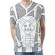thumbnail image 5 of Camiseta de Geométrica Perro Gráfico Hombres Cuello en de - 2XL se describe 2XL, 5 of 8