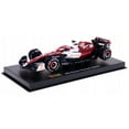 thumbnail image 2 of Alfa Romeo C42 #24 Zhou Guanyu F1 Formula One "Bahrain Grand Prix" (2022) with Display Case 1/43 Diecast Model Car by Bburago, 2 of 5