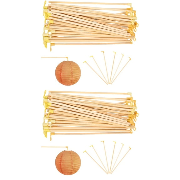 CIMAXIC Lantern Handles Multi Color Wooden for DIY Use Robust and Sturdy