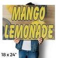 thumbnail image 4 of Mango Lemonade Vinyl Decal 18 Inch x 24 Inch Weatherproof Heavy-Duty Adhesive Backing | Refreshing Drinks, Summer Favorites, Food Stalls | Made in USA, 4 of 6