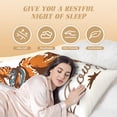 thumbnail image 3 of Bixox Cowboy Riding Horse Print Body Pillow Cover with Zipper Closure, Cozy Fuzzy Fleece Body Pillow Case Cover 20 x 54 Inches,Long Body Pillow Pillowcase, 3 of 6