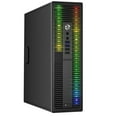 thumbnail image 2 of HP EliteDesk Desktop RGB Lights Computer Intel Core i5 4570 3.2 GHz 16GB RAM 256GB SSD, 22 Inch Monitor (HDMI), Win 10 Pro WiFi, Gaming PC Keyboard, Mouse - Refurbished, 2 of 5