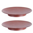 thumbnail image 1 of Monstrate 2 piezas de portavelas de estilo Retro para velas de pilar decorativo bandeja de hierro boda Navidad Spa conos de incienso Kits para hacer velas, 1 of 6