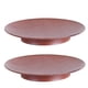 thumbnail image 1 of Ounissouiy 2 piezas de portavelas de estilo Retro para velas de pilar decorativo bandeja de hierro boda Navidad Spa conos de incienso Kits para hacer velas, 1 of 6