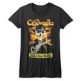 thumbnail image 2 of Cinderella Skelerella Black Junior Women's T-Shirt, 2 of 2