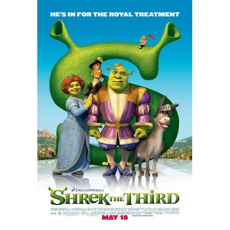 UPC: 0671863534102 | Shrek the Third – movie POSTER (Style F) (27  x 40 ) (2007)
