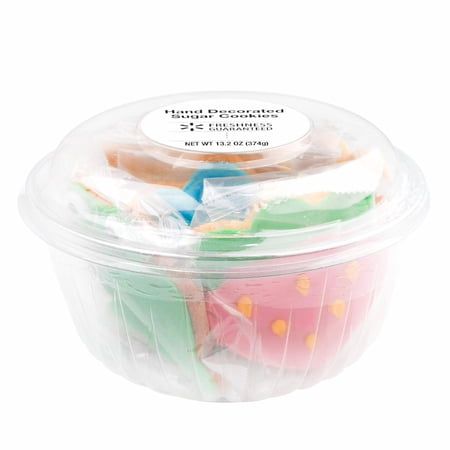 Freshness Guaranteed Spring Hand-Decorated Cookies Tub, 13.1 oz 6 Count