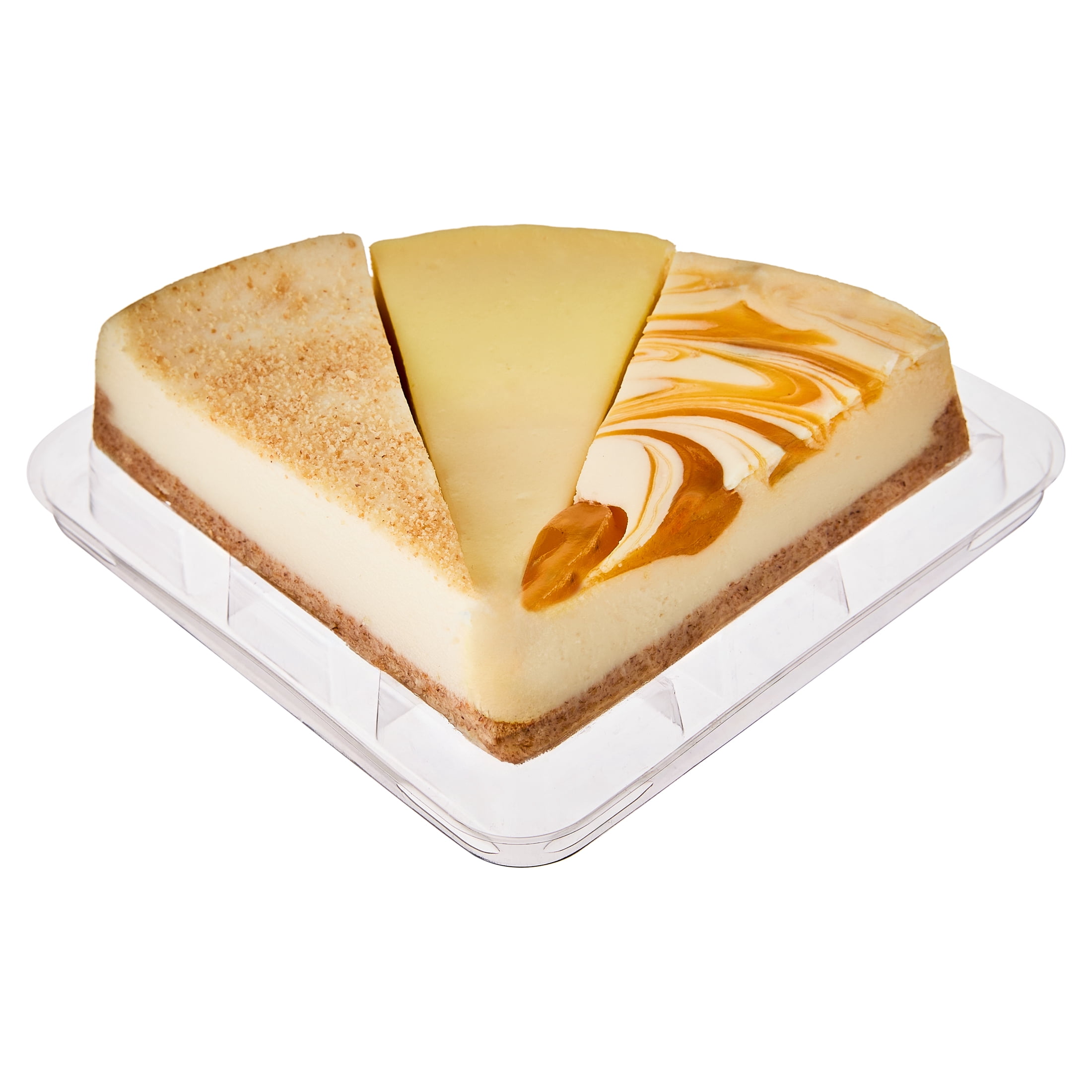 Freshness Guaranteed Tropical Variety Cheesecake Slices, 12 oz, 3 Count (Refrigerated)