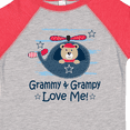 thumbnail image 4 of Inktastic Grammy and Grampy Love Me for Boy Boys Toddler T-Shirt, 4 of 5