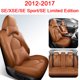 thumbnail image 3 of Fundas de asiento de coche personalizadas para Toyota Camry 2012 2013 2014 2015 2016 2017 con reposacabezas y almohada para el cuello, funda protectora para asiento de coche, 3 of 5