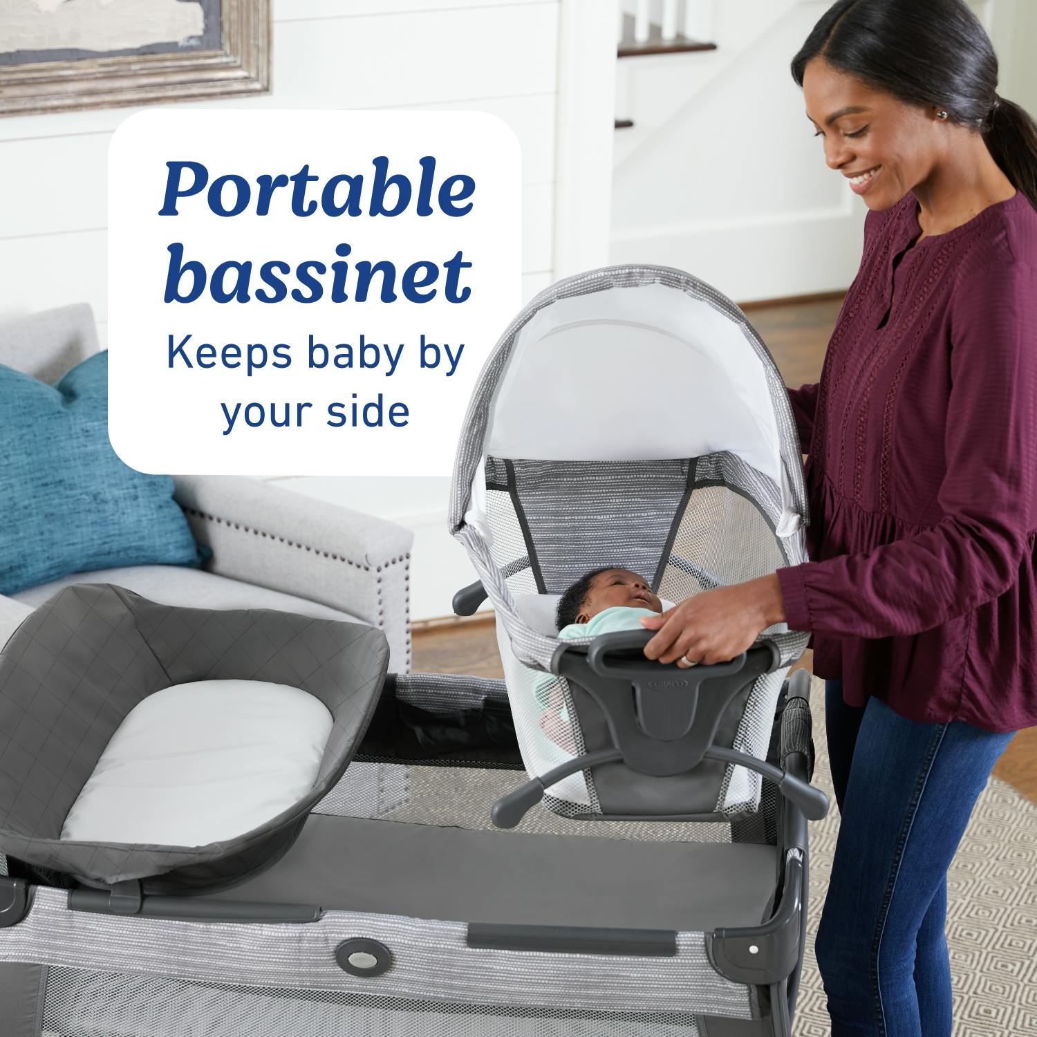 Graco Pack 'n Play Close2Baby Bassinet Playard photo 4