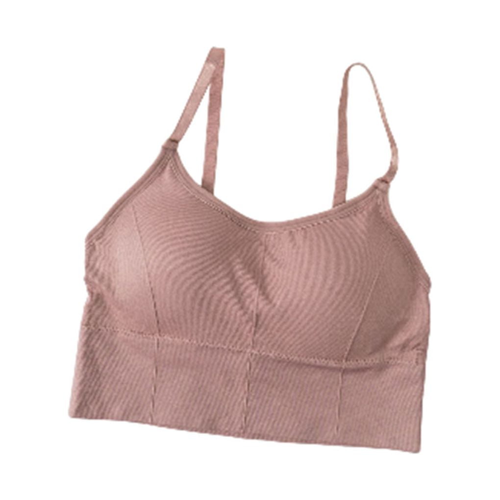 Duufin 5 Pièces Bralette En Dentelle Avec Coussinets Amovibles Bralette Pour Femme Et Fille(Blanc, Noir, Beige, Bleu Acier, Marron Rosé, S-M
