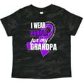 thumbnail image 3 of Inktastic I Wear Purple for My Grandpa Pancreatic Cancer Awareness Boys or Girls Toddler T-Shirt, 3 of 5