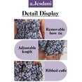 thumbnail image 6 of a.Jesdani Women Plus Size Tankinis Swimsuits Flowy Swimwear with Boyshorts Two Piece Bathing Suits for women Purple 1XL, 6 of 13