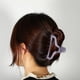thumbnail image 2 of 1 pieza de pinzas de plástico para el cabello, pinzas para el cabello, pasadores para el cabello para mujeres, púrpura, 3.78''x1.85''x1.42'', 2 of 7