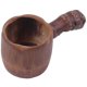 thumbnail image 2 of 1 colador de té de bambú natural y 3 cucharas mezcladoras de acero inoxidable extralargas con patrón en espiral, 2 of 3