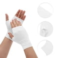 thumbnail image 3 of Unique Bargains 1 Pair Durable Sunprotection Manicure Gloves White, 3 of 6
