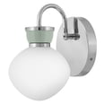 thumbnail image 6 of Lark 85590LCB-SF Lucy 10" Tall Led Bathroom Sconce - Lacquered Brass / Seafoam, 6 of 6
