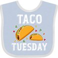 thumbnail image 3 of Inktastic Taco Tuesday Boys or Girls Baby Bib, 3 of 4