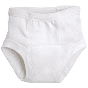 Organic Training Pants - 2-4 Years - White