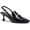 Black 1, variant on Women  pointed-toe sandals with ankle straps and buckles