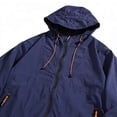 thumbnail image 3 of Yaoyar Men's Outdoor Lightweight UPF50+ Hooded Long Sleeve Jacket with Zipper Pockets for Sun Protection, 3 of 4