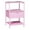 Pink-set of 1, variant on Ktaxon Fluted Nightstand Set of 2 with Charging Station End Table with Drawers Bedside Table Furniture for Bedroom, Living Room, Black