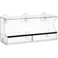 thumbnail image 1 of Comedero para pájaros ZHAOCHENG con ventana transparente resistente a la intemperie grande, 1 of 5