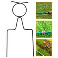 thumbnail image 2 of Lanytaeo 4pcs Garden Hose Guide Stakes Metal Heavy Duty Water Hose Guide Spikes for Lawn and Flower Bed Outdoor Hose Holder Organizer, 2 of 8