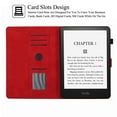 thumbnail image 3 of Artyond Case for Kindle Paperwhite 2021, Premium PU Leather with Auto Sleep/Wake Card Slots Case for 6.8" Kindle Paperwhite (11th Generation-2021) and Kindle Paperwhite Signature Edition, Red, 3 of 7