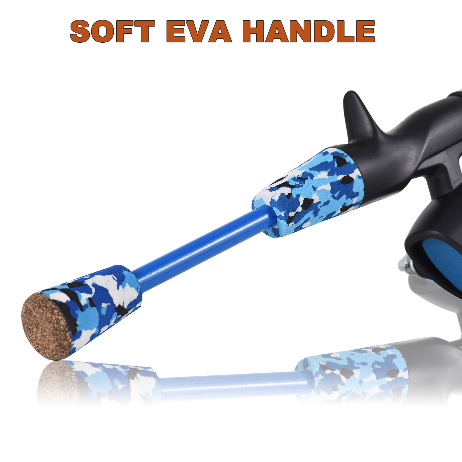 Eccomum Kids Fishing Pole with Spincast Reel Telescopic Fishing Rod Combo Full Kits for Boys, Girls, and Adults